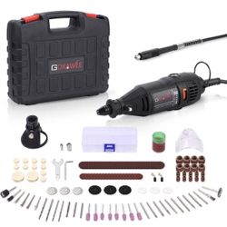 Rotary Tool Kit with MultiPro Keyless Chuck