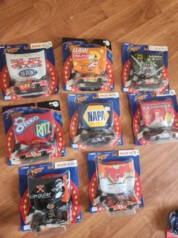 Vintage Nascar die-cast cars