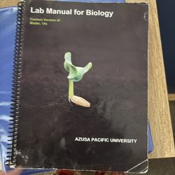 APU Biology 151 Manual Book 