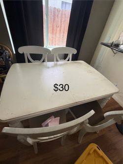 Table and Chairs