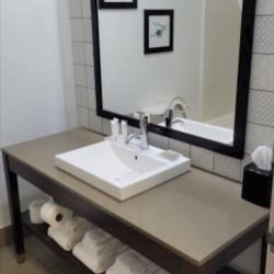 decolav country inn generation 4- CISSTD-001 48” wide vanity with stone top & sink