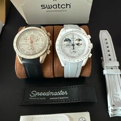 Omega X Swatch Moonswatch Set
