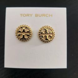 Tory Burch Stud Earrings Gold 