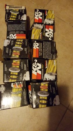 K&N oil filters