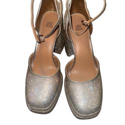 Wild Fable Rhinestone Platform Heels