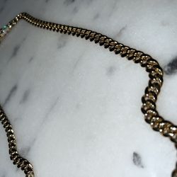18K GoldFilled Cuban Link Chain 