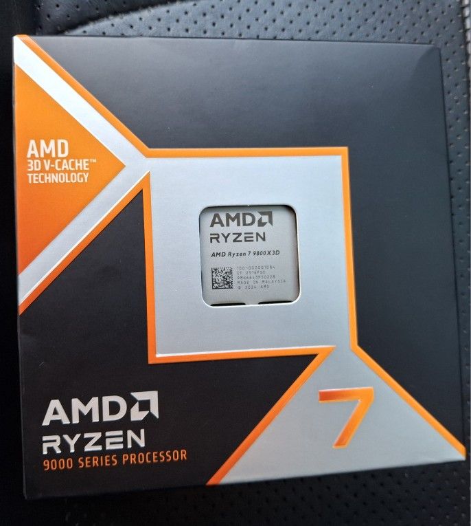 Brand New AMD Ryzen 7 9800x3d CPU