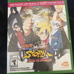 Naruto Shippuden: Ultimate Ninja Storm 4 -- Road to Boruto (Microsoft Xbox One, 