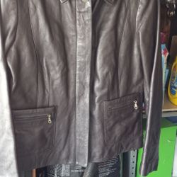 Alfani Women's Leather Jacket