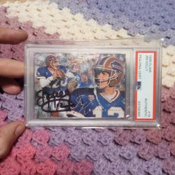 Signed 1995 Flair Jim Kelly