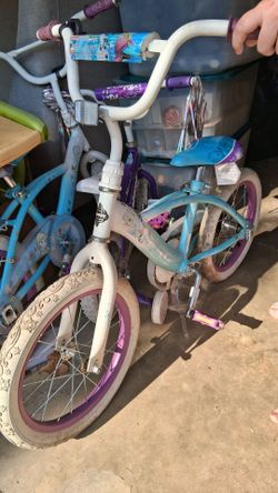 Kids disney bikes