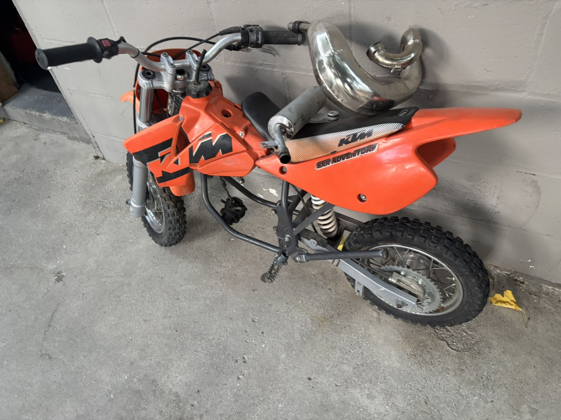3 Dirtbikes The Blue Is All There The Ktm Has The Engine In The Box They Been Seating In My Garage For A Few Years