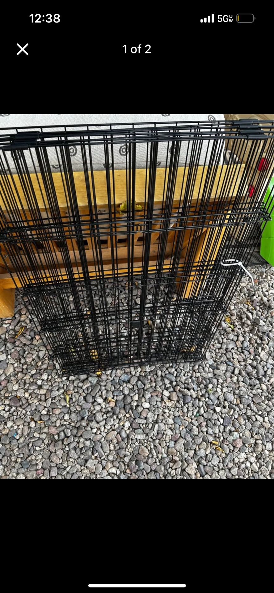 Dog Play Pen. Details Of Dimensions In Photo
