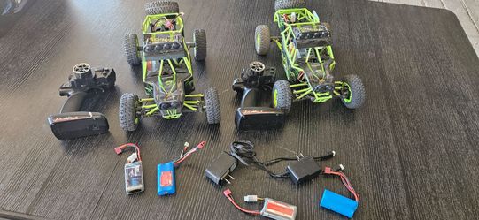 RC Carswith remotes and accessories