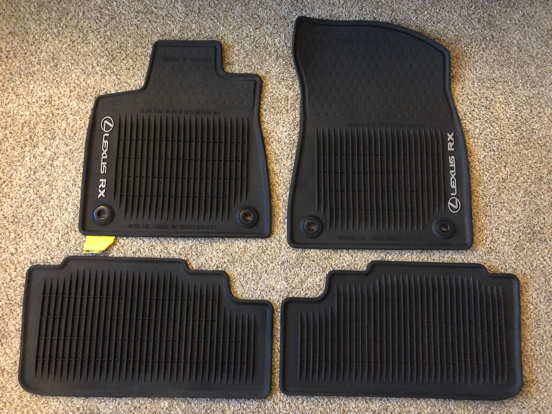 Lexus RX 350 Floor Mats for Sale in Vista, CA OfferUp