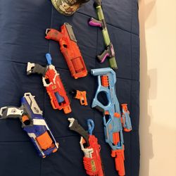 Various Nurf Guns