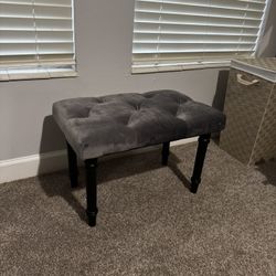 Small Gray Bench (Like New)