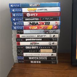 PlayStation 3 & 4 Games 