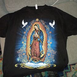 Virgin de Guadalupe tee Lg/Xtra