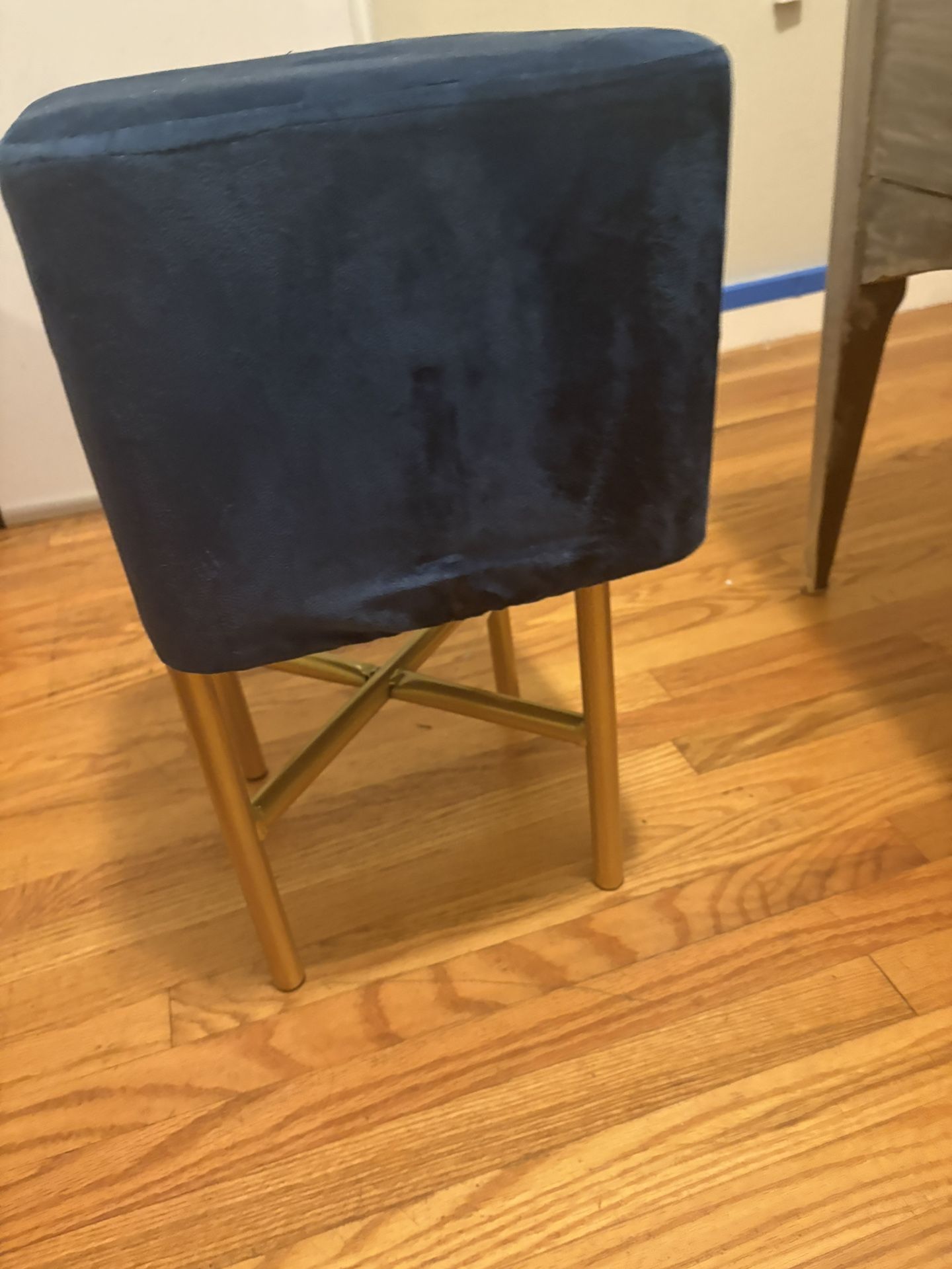 Suede Stool