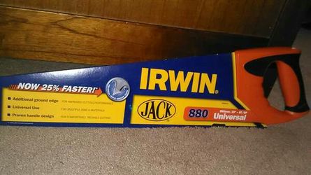 Hand Saw! 20" Irwin brand! New