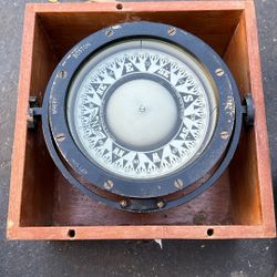 Saura Keiki Ship Compass Vintage Maritime Navigation Collectible