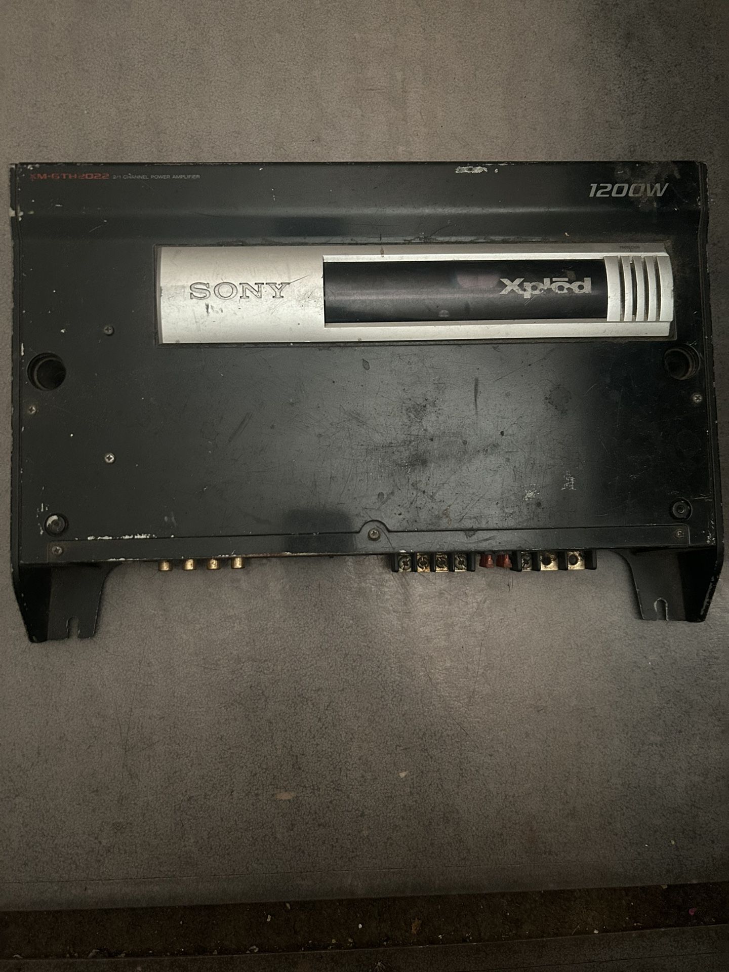 Sony Xplod 1200w Amplifier