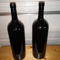 Empty Wine Bottles