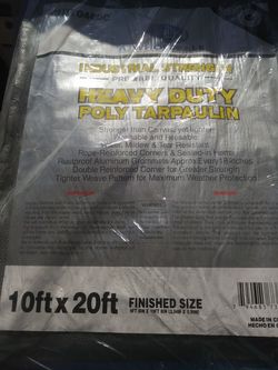 10x20 heavy duty tarp