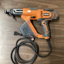 🧰🛠RIDGID 3” Corded Drywall and Deck Collated Screwdriver-LIGHTLY USED/NEW COND!-$60!🛠🧰