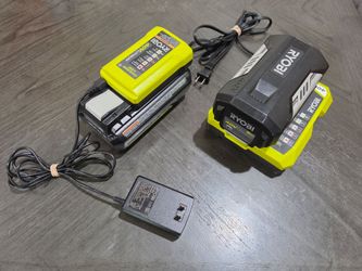 Ryobi 40V Batteries - 4Ah and 5Ah