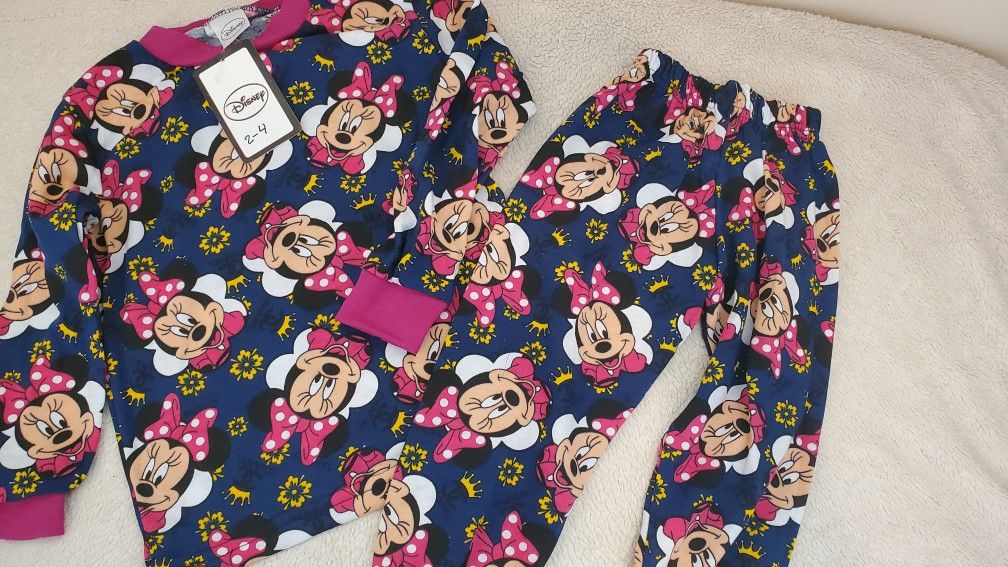 Girls Pajamas Minnie Mouse- Design Inspired