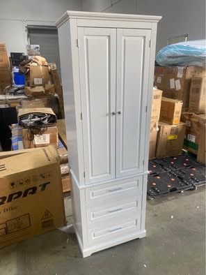 New Assembled 70" Tall Kitchen Pantry Cabinet with Doors and Drawers, Storage Shelf Organizers