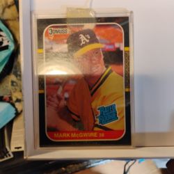 Mark Mcgwire Rookie Card