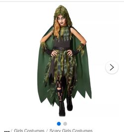 Kids Dark Forest Enchantress Costume