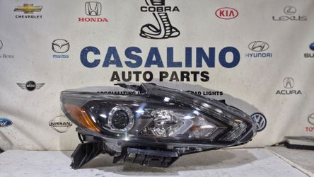 2016-2018 NISSAN ALTIMA HALOGEN WITH LED HEADLIGHT RIGHT SIDE AFTER MARKET