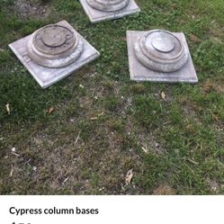 Cypress column bases