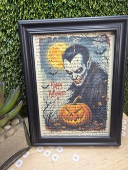 Halloween picture 8 1/2 x 6 1/2