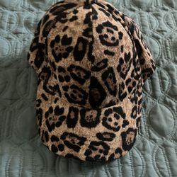 Leopard Print Cap