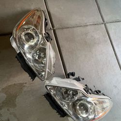 OEM Infiniti G37 Coupe headlights