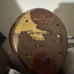Cleveland Classic Oakmont Oil Hardened 3 Wood RC69 RH Stiff Steel 42.25 Inch 