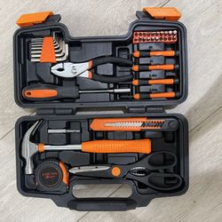 39 Piece Orange Tool Kit