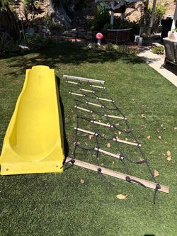 Free 9 foot slide and 9 foot pirate letter