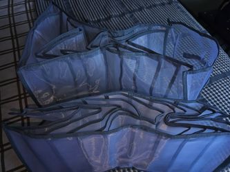 Set of 2 Mesh Dresser / Closet Drawer Organizers (Foldable)