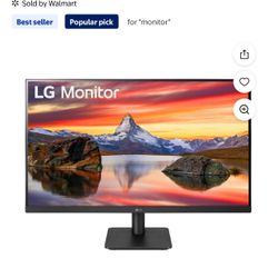 LG 27" FHD IPS 3-Side Borderless Monitor with Anti-Glare & AMD FreeSync™ (1920 x 1080) - 27MP40W-B 
