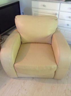 Creme chair love seat and sofa