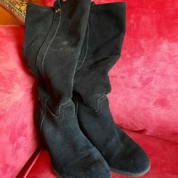 For Sale  Women's black swayed boots Target Size 7 M $25 OBO 
