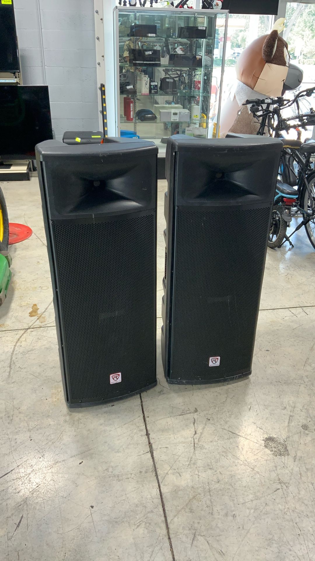 Rockville Power Gig RPG-225K Dual Speaker Set