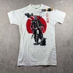 Star Wars Officially Licensed The Mandalorian Adult Size XS T-Shirt NWT #11A