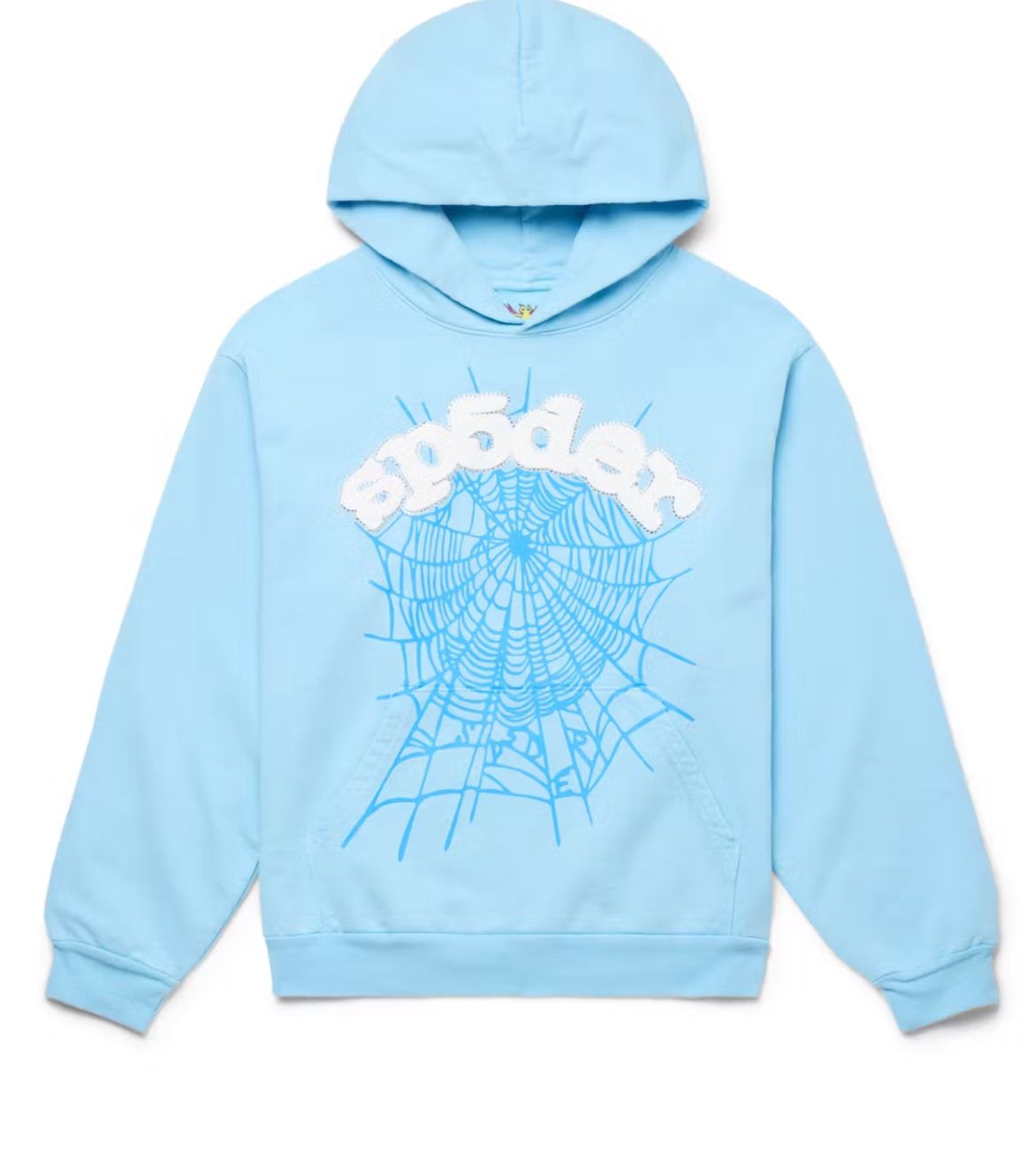 Spider Hoodie Wit Diamonds